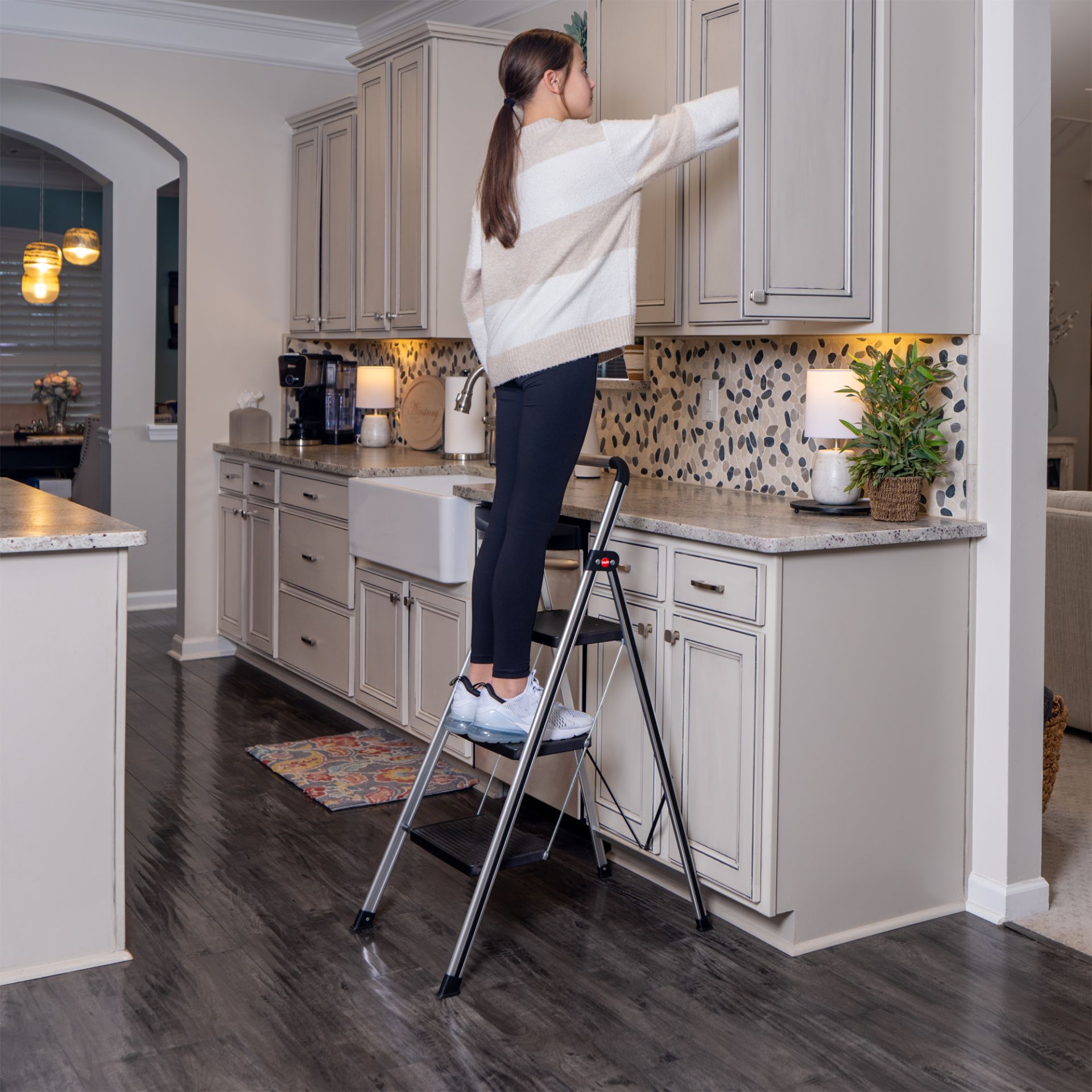 HAILO K71 Step Stool - 3 steps | 3 | 9204016033